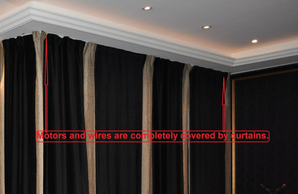 Remote Control Curtain Track 4 Meters