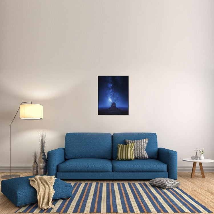 "Monument Milkyway" Framed Canvas Giclee by Juan Pablo De, 25x33"