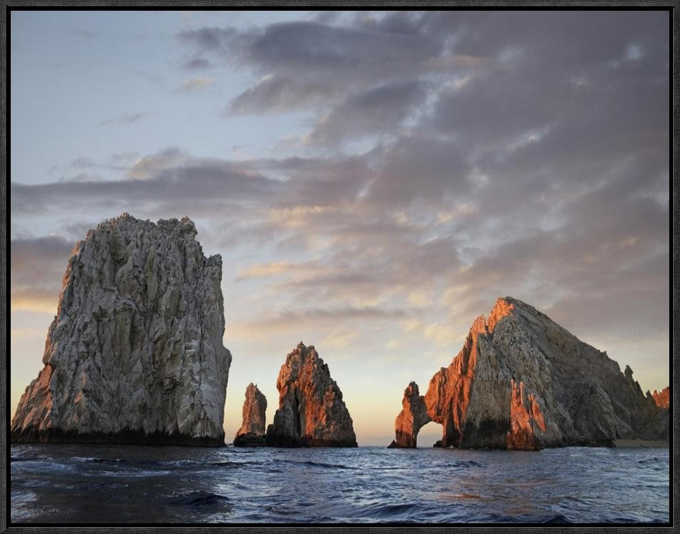 "El Arco and sea stacks, Cabo San Lucas, Mexico"  by Tim Fitzharris, 25x19"