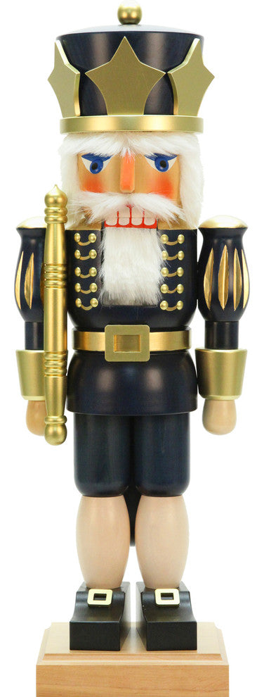 Christian Ulbricht Nutcracker- Extra Large Blue King