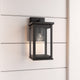 1 Light 5.75 in. Powder Coat Bronze Outdoor