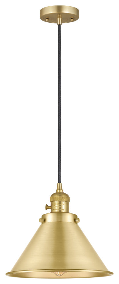 INNOVATIONS 201CSW-SG-M10-SG 1-Light Mini Pendant Satin Gold