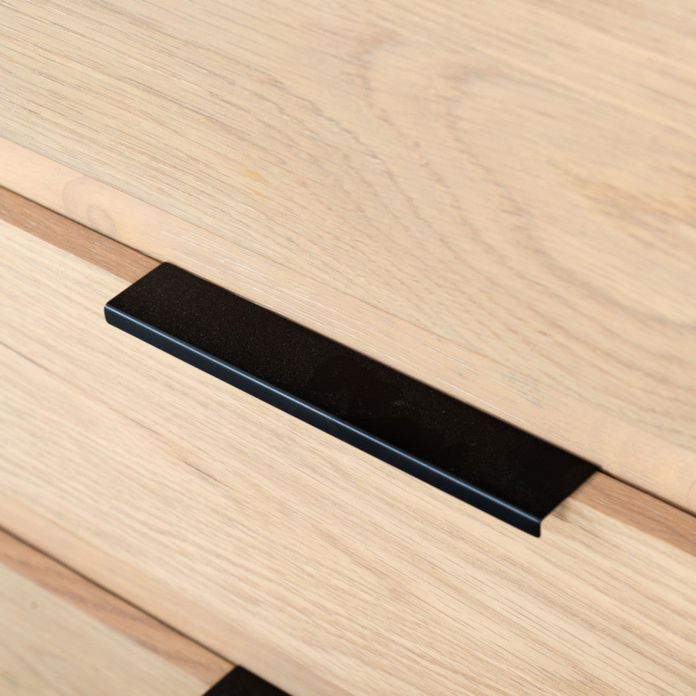 Safavieh Couture Titus 3 Drawer Stacked Chest, Oak