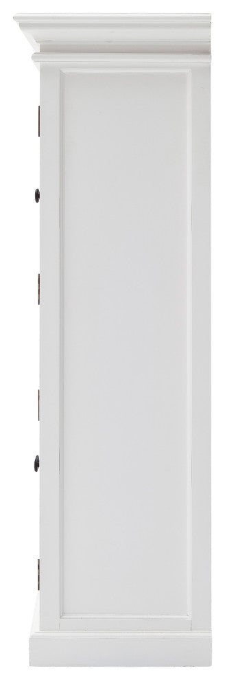 Classic White Two Level Mega Storage Cabinet