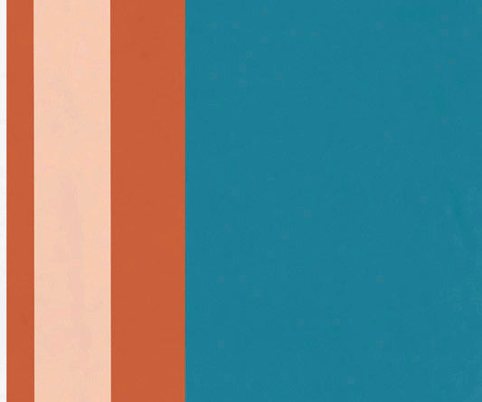 30"x60" Beach Shack, Stripe Print Beach Towel, Teal