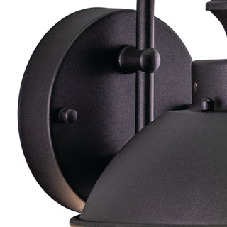 Harwich 8" Outdoor Wall Light Textured Black