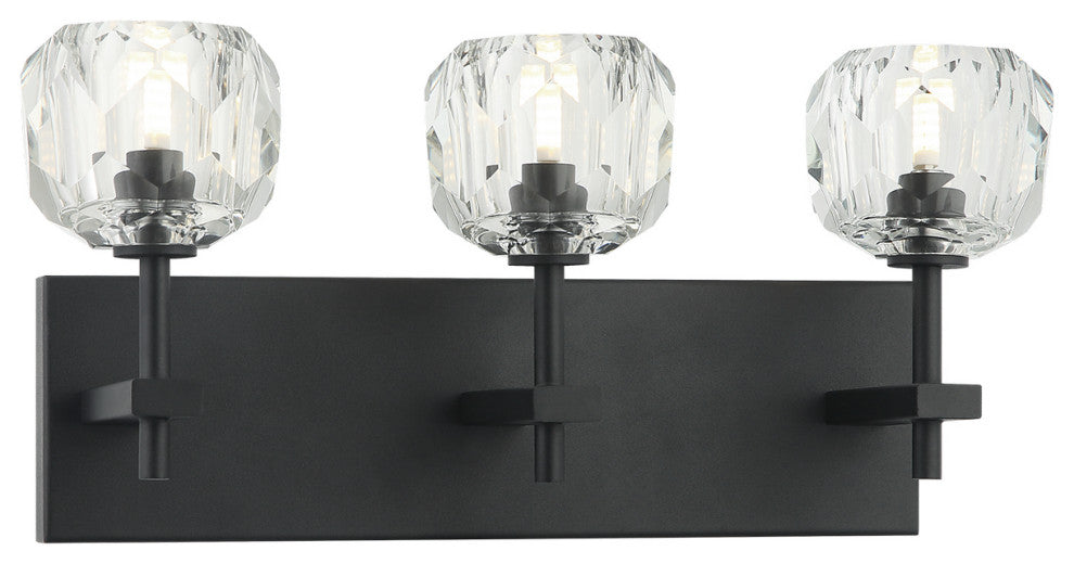 Matteo Lighting W61403MB Wall Sconce, Matte Black Finish