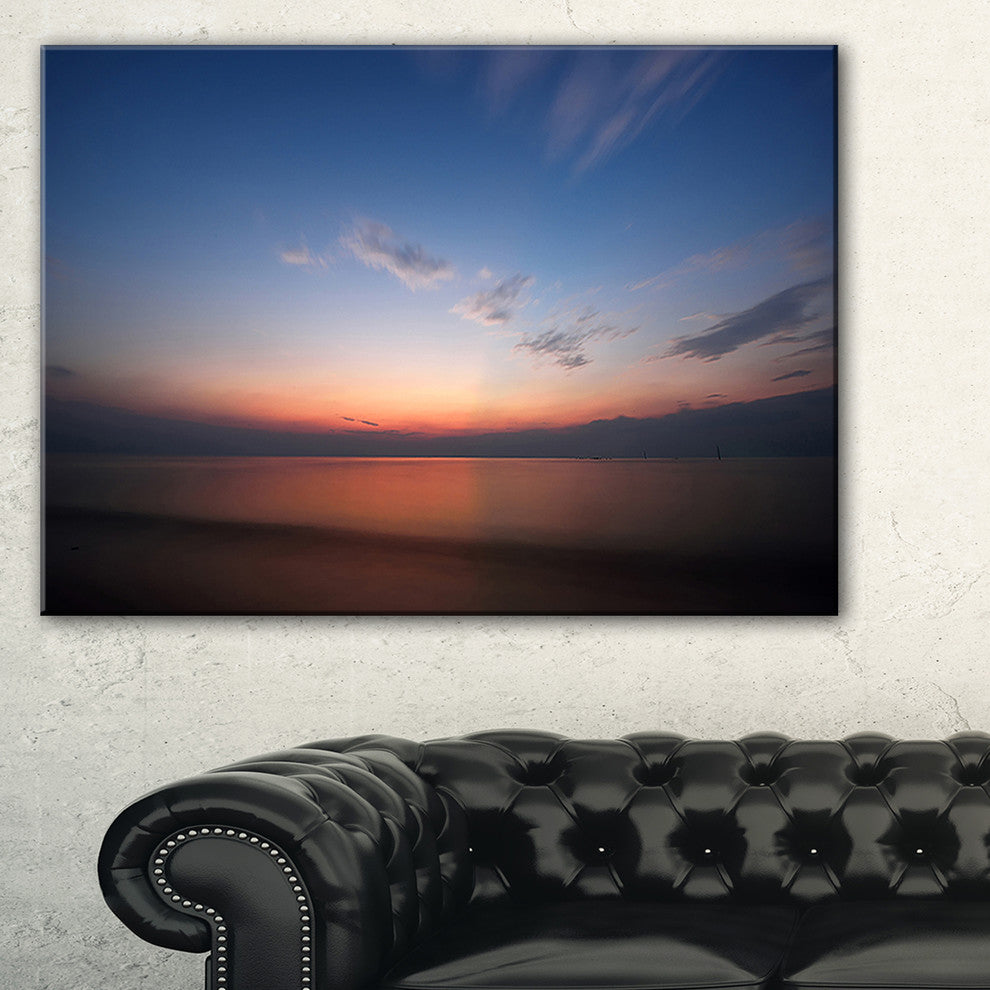 "Ko Samui Sea Sunrise Panorama" Oversized Beach Wall Art, 40"x30"