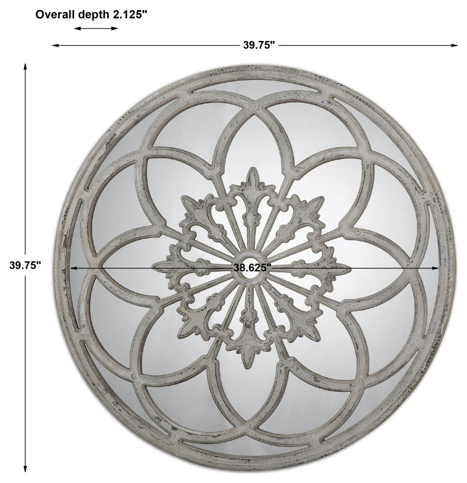 Uttermost Conselyea Round Mirror