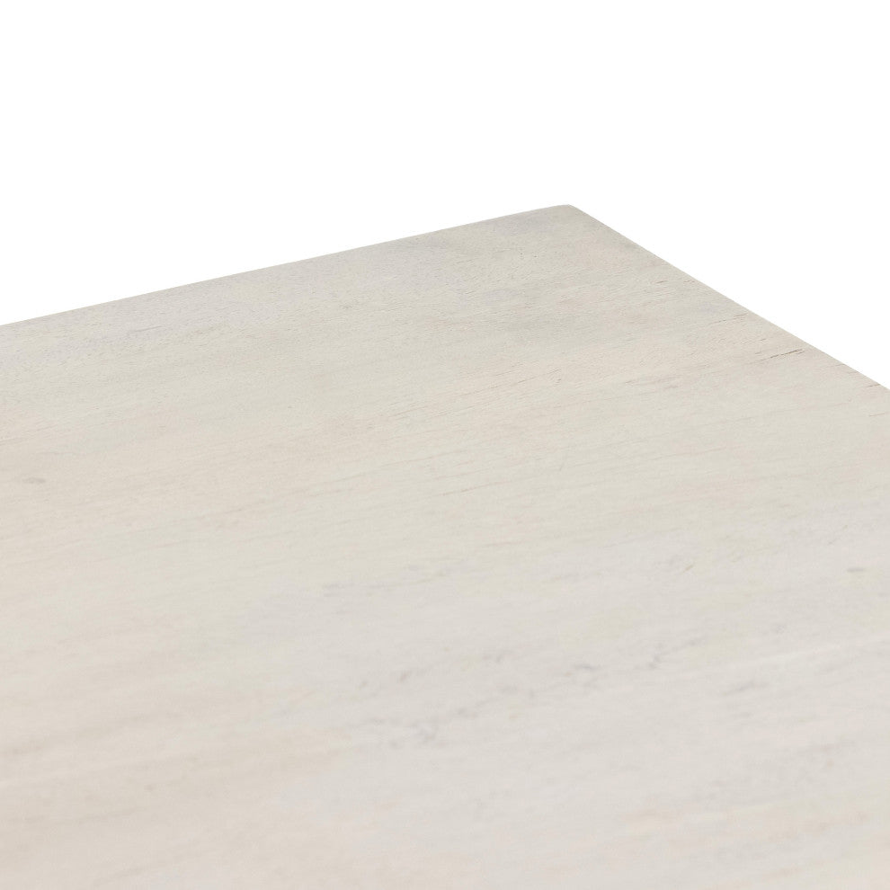 Fausto Console Table-Bleached Guanacaste