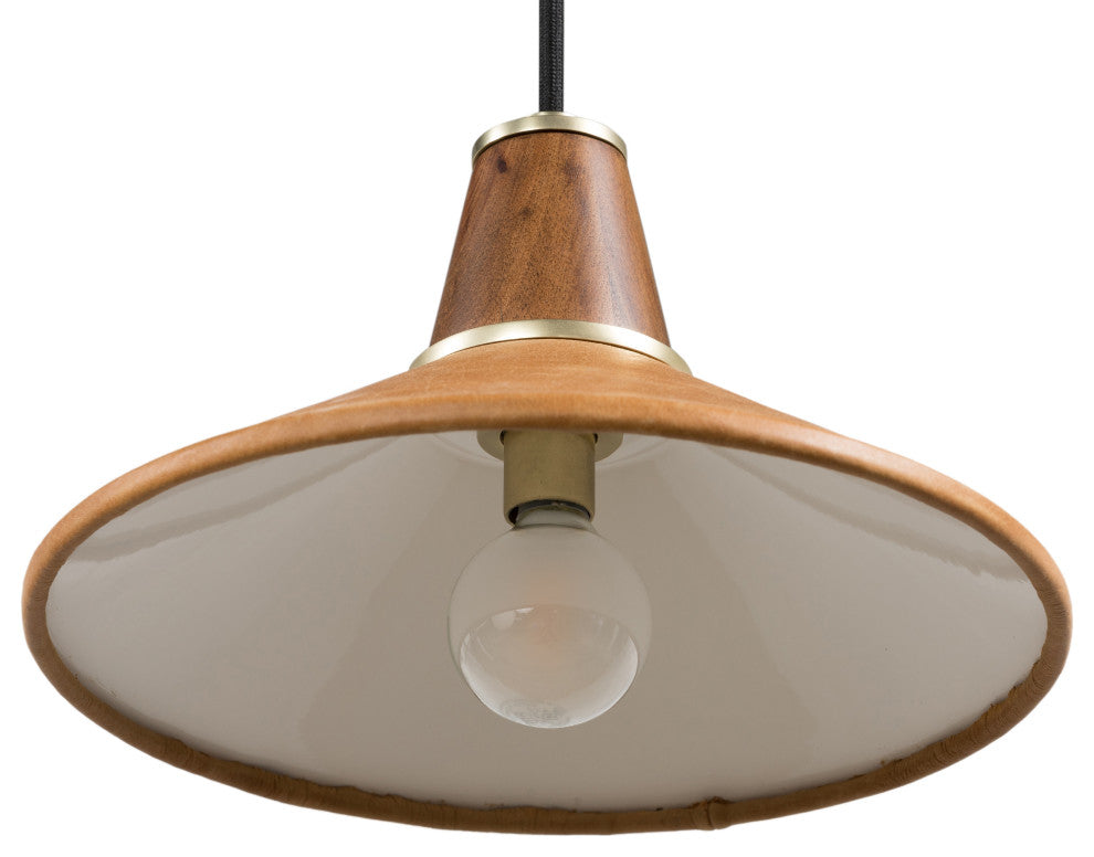 Cullen Pendant-Natural Walnut