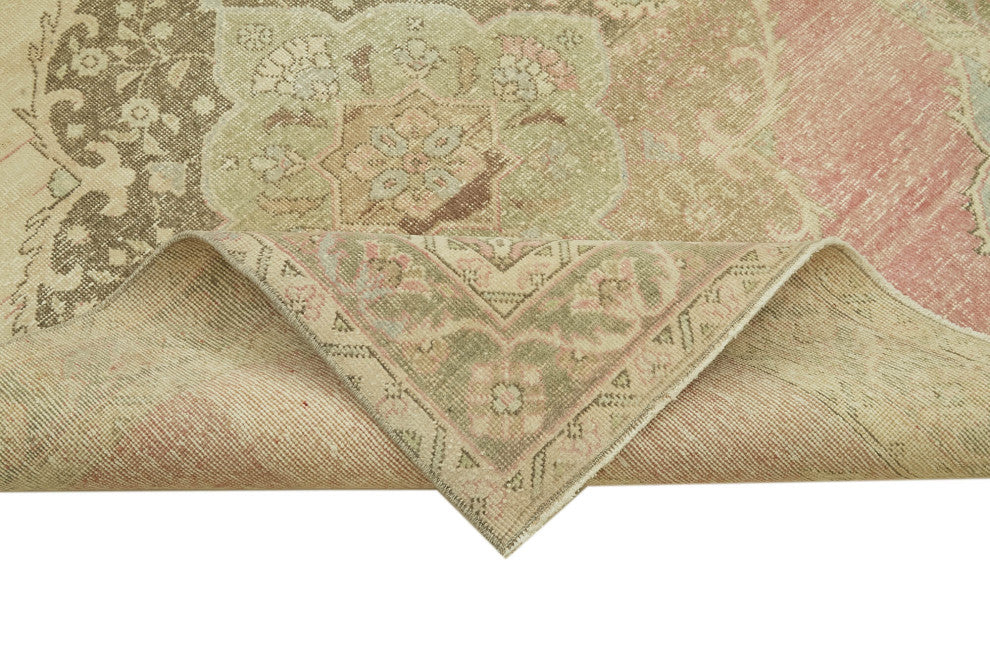 Rug N Carpet - Handwoven Turkish 4' 10" x 13' 5" Contemporary Runner Rug