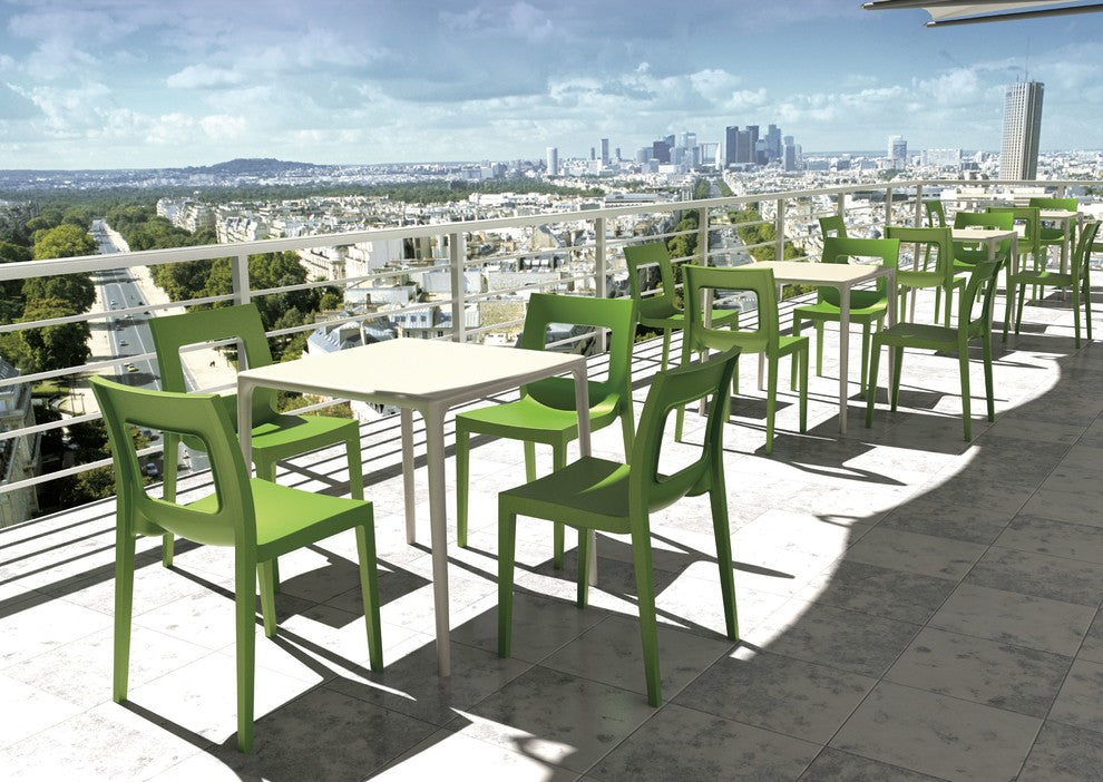 Compamia Mango Outdoor Dining Table, Beige