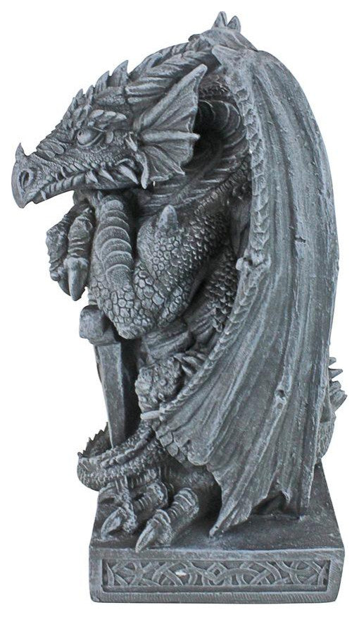 Design Toscano Sword Arthurian Dragon