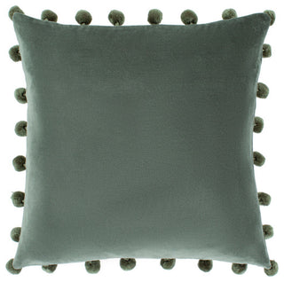 Surya Serengeti Olive Pillow Shell With Down Insert 18"H X 18"W