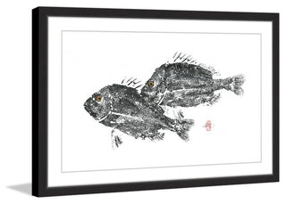 "Snap Snap" Framed Painting Print, 24"x16"