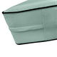 Style6 Crib Contrast Trim Mattress Bolster Pillow Outdoor Slip Cover ONLY AD002