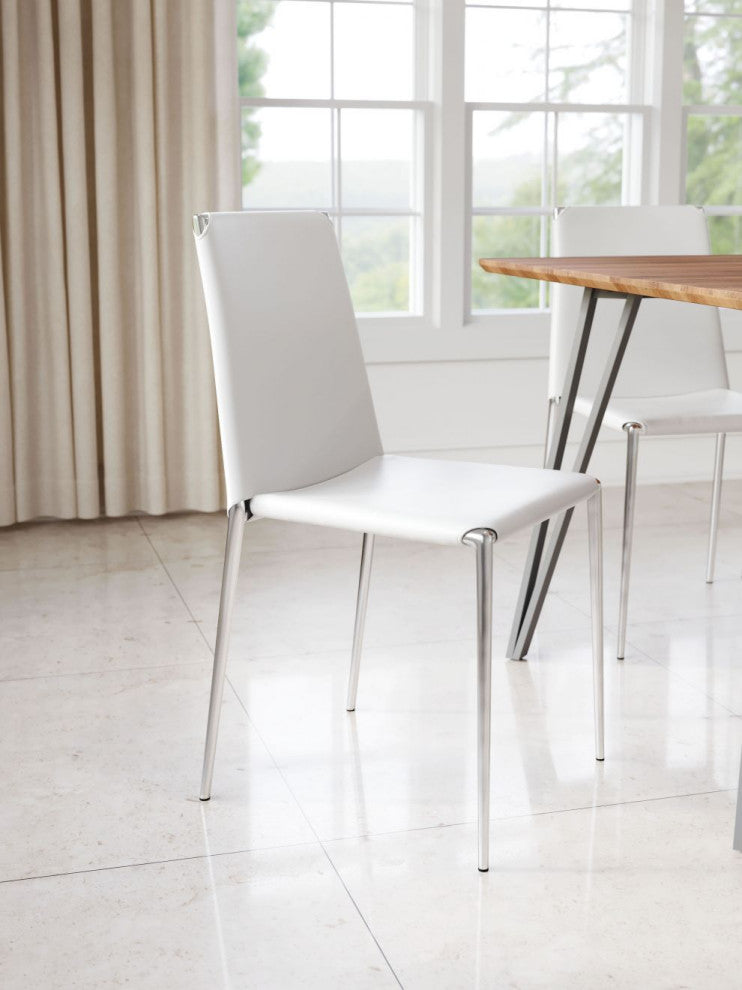 Alex Dining Chair, Set of 4 White