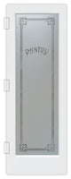 Pantry Door - Enna Harrington - Primed - 30" x 96" - Book/Slab Door