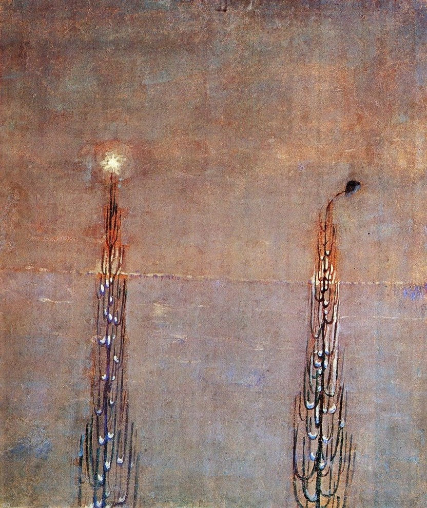 Mikalojus Ciurlionis Winter IV - 20" x 25" Premium Canvas Print