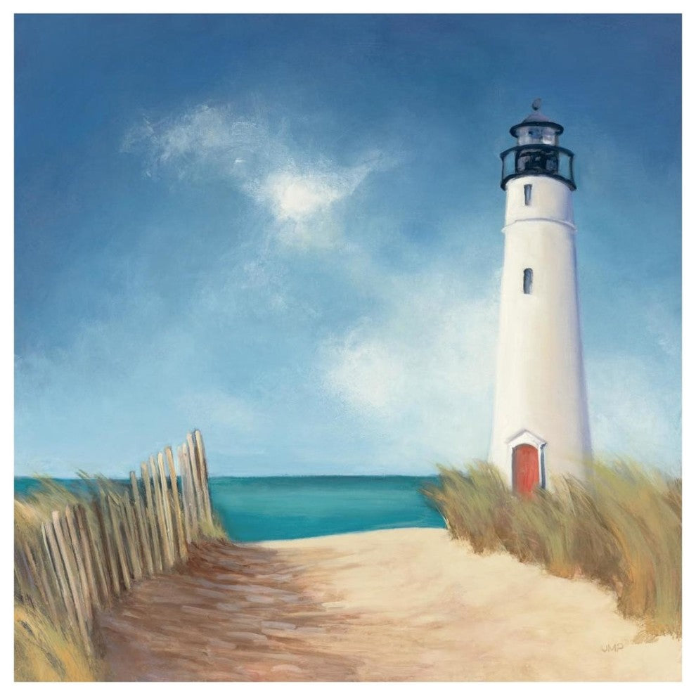 "Down the Path" Digital Paper Print by Julia Purinton, 32"x32"