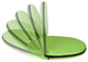 Portable Multiuse Adjustable Recliner Stadium Seat, Light Green