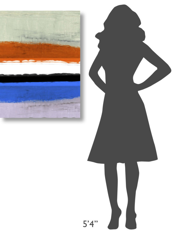 "Abstract Stripe Theme White And Black" Fine Art Print