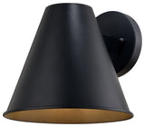 Smith One Light Outdoor Wall Mount in Textured Black