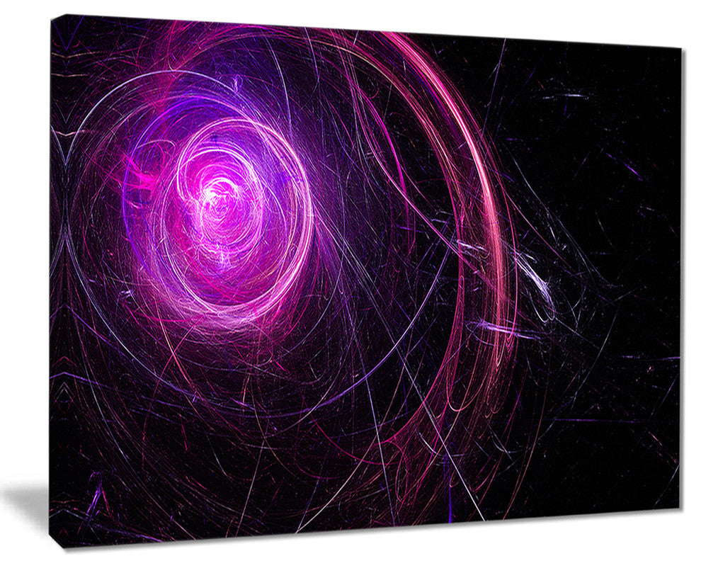 "Star Swirl With Colored Sparks" Abstract Artwork