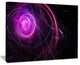 "Star Swirl With Colored Sparks" Abstract Artwork