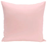 Solid Print Pillow, Pink, 16"x16"