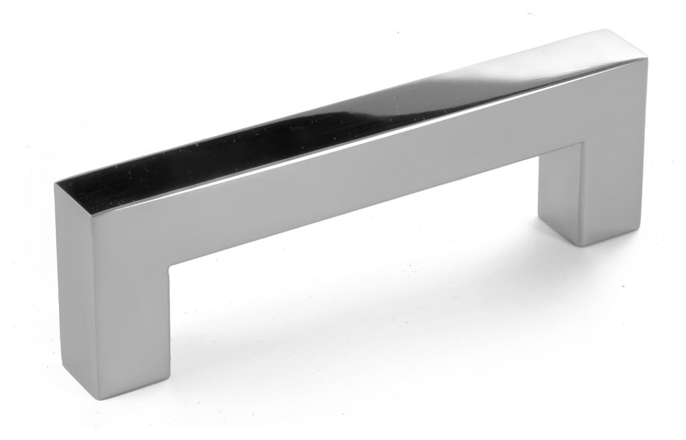 Celeste Square Bar Pull Cabinet Handle Polished Chrome Stainless 14mm, 3.75"