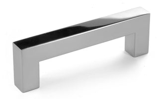 Celeste Square Bar Pull Cabinet Handle Polished Chrome Stainless 14mm, 3.75"