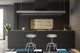 Bar Stool With Swivel Seat and Adjustable Height