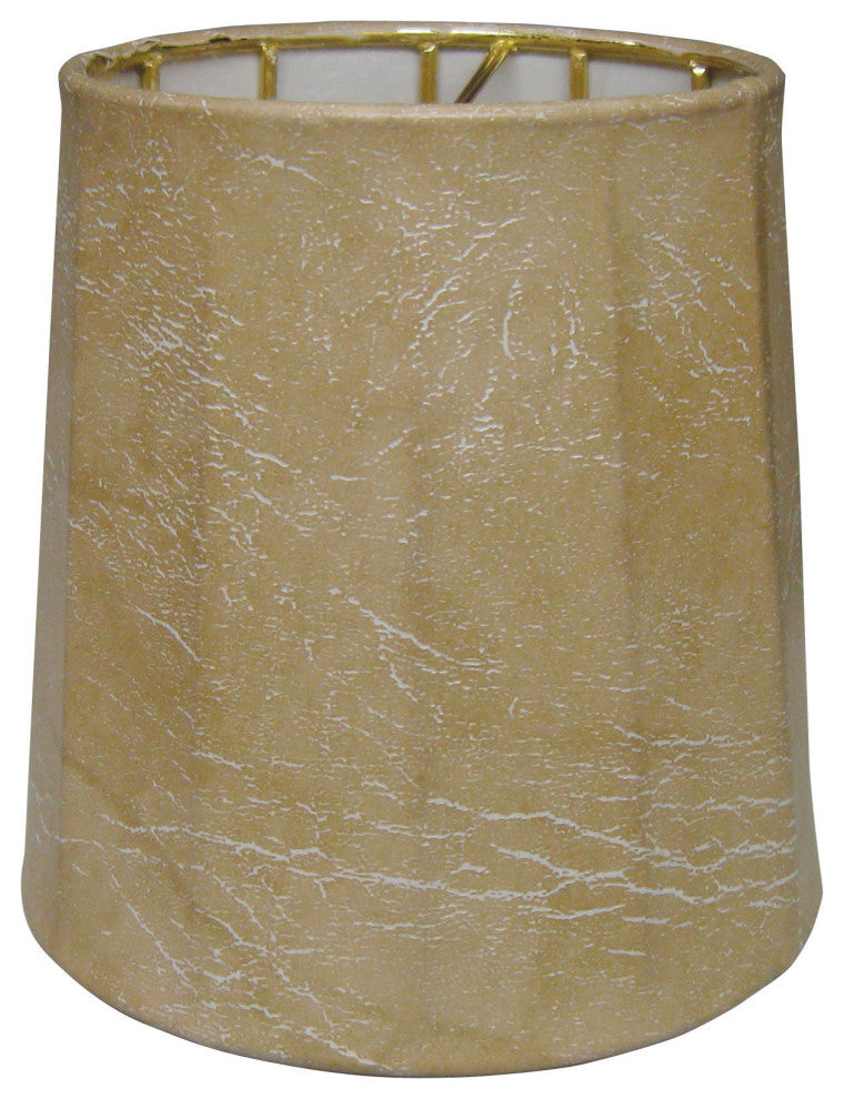 5" Parchment Set of 6 Spine Mouton Lampshades