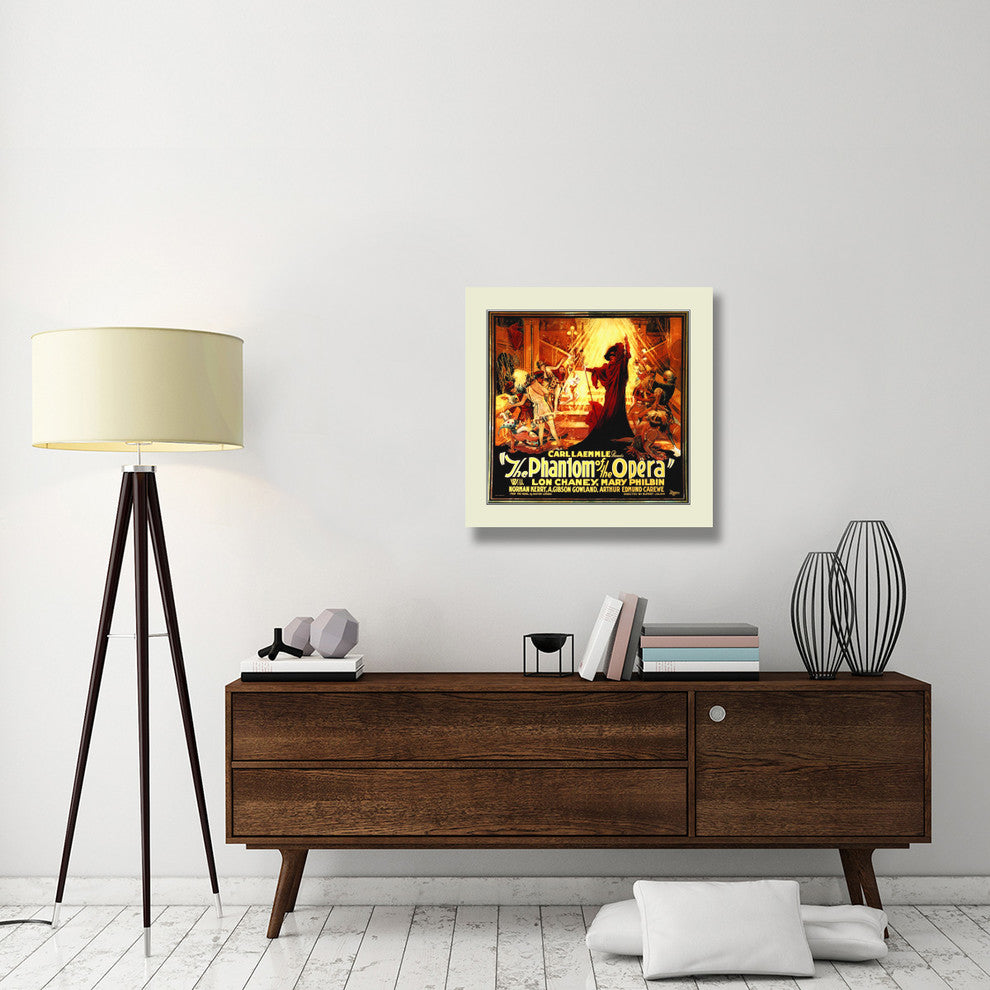 "phantom poster A" Stretched Canvas Giclee by Hollywood Photo Archive, 30x30"