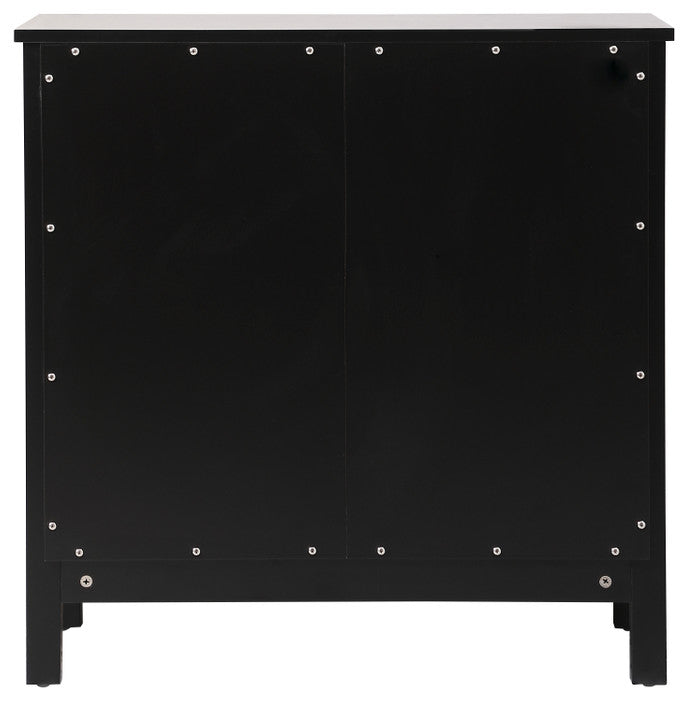 30" Wide Bathroom Storage Freestanding Cabinet, Black