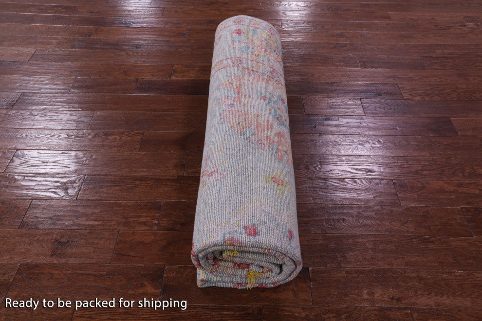 8' 5" X 10' 5" Turkish Oushak Handmade Wool Rug - Q14844
