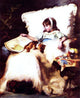 Charles Burton Barber The Two Invalids, Gallery Wrapped Canvas Print, 20"x25"
