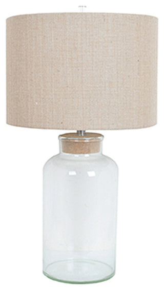 Keep Sake Table Lamp 30" H Clear Glass Finish, Set of 2