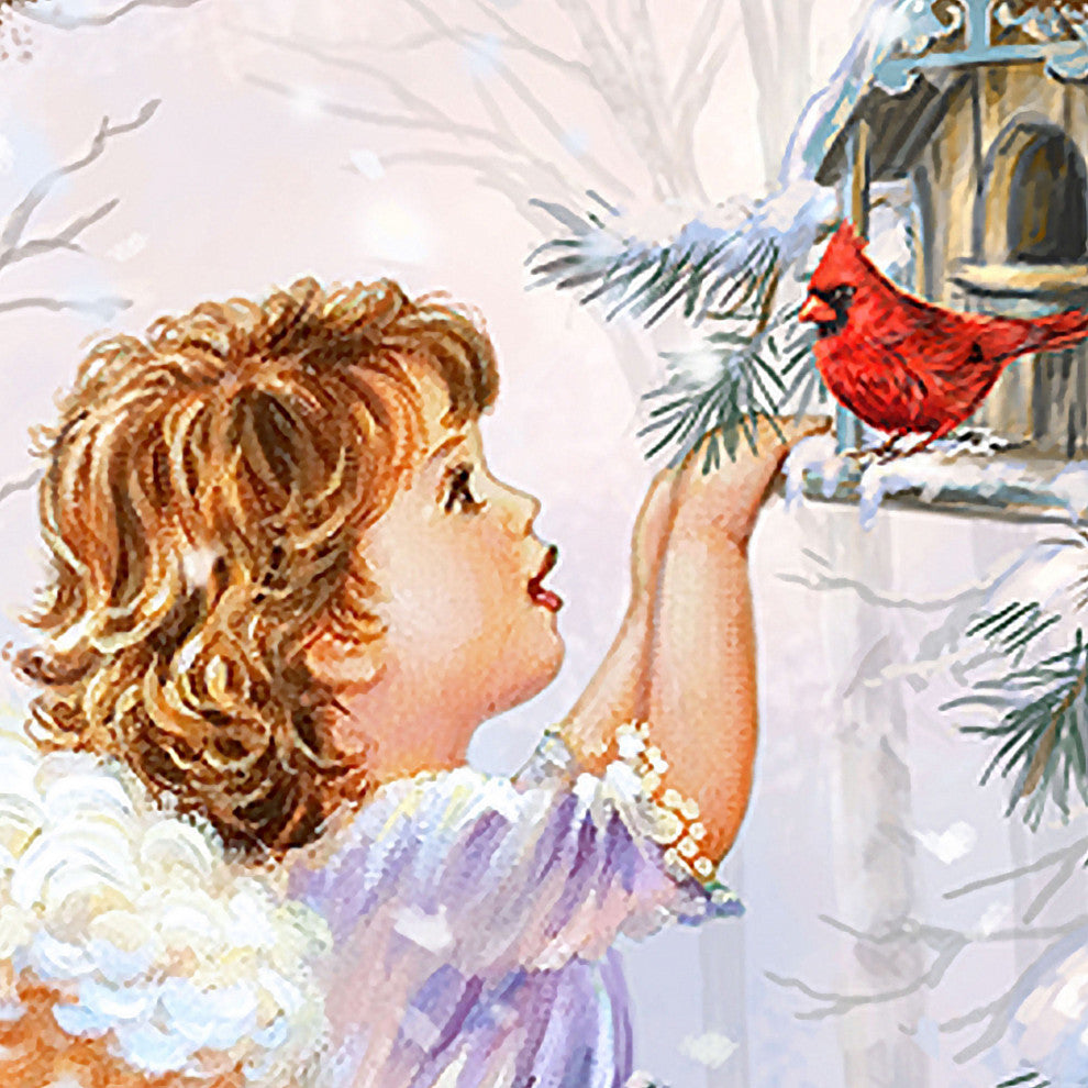 Little Christmas Joy Ornament Ball Wall and Door Hanger by Dona Gelsinger