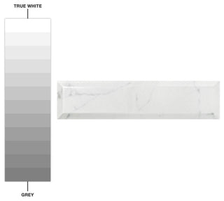 Classico Carrara Glossy Metro Ceramic Wall Tile