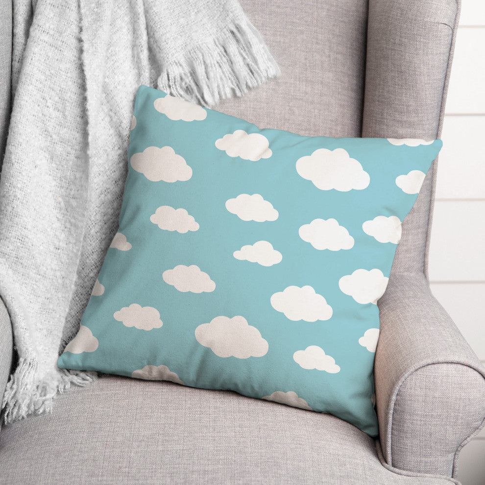 Cloud Pattern 3 16x16 Indoor / Outdoor Pillow