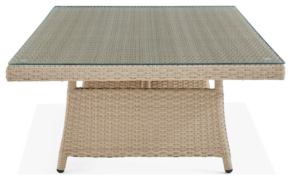 Canaan All-Weather Wicker Outdoor 33" Coffee Table