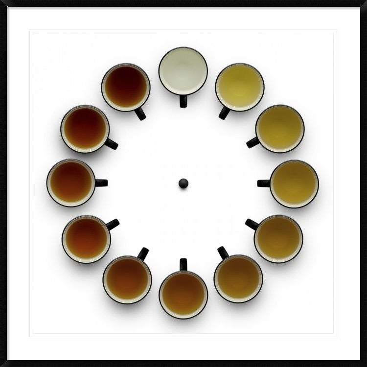 "Tea Time" Framed Digital Print by Wieteke De Kogel, 44x44"