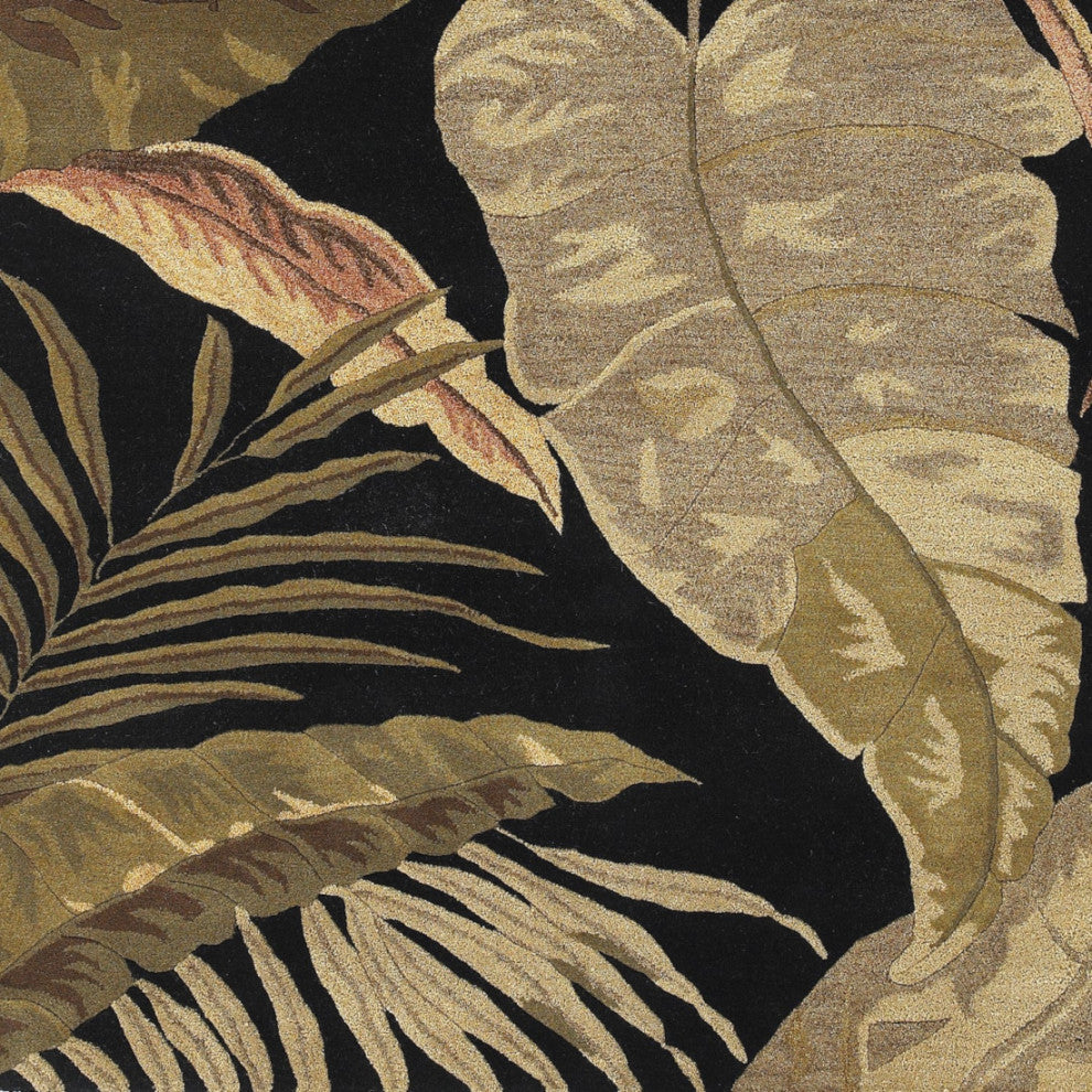 KAS Havana 2616 Midnight Rainforest Area Rug, 8'x10'6"