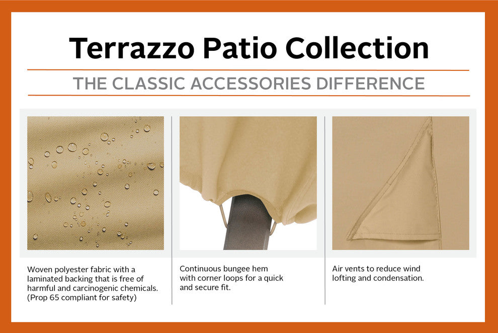Offset Patio Umbrella Canopy Cover-All Weather Protection