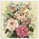 Pink And White Florals 30 x 30 Canvas Wall Art