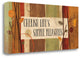 "Modern Forest Quotes III" By Veronique Charron, Giclee on Gallery Wrap Canvas