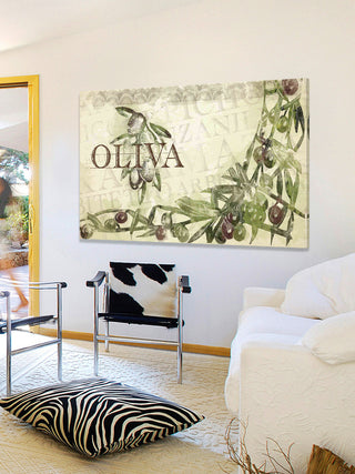 "Olive" Painting Print on Canvas